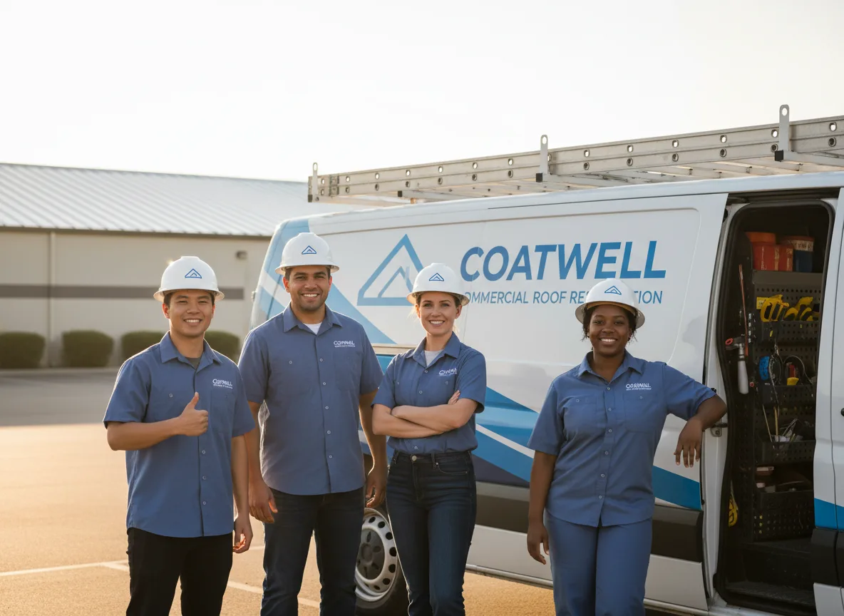 Commercial roof coating company in Mantador, ND